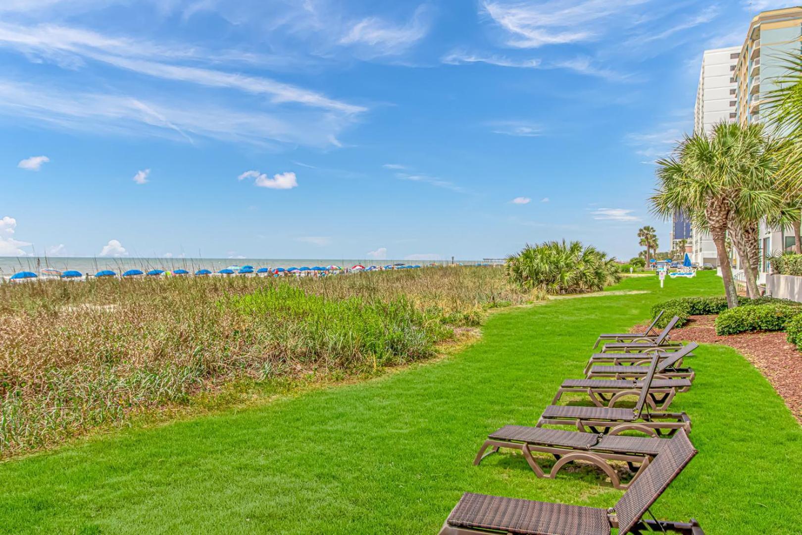 Ocean Front Queen Suite With Panoramic Views! - Compass Cove Unit 964 Мертл-Біч Екстер'єр фото