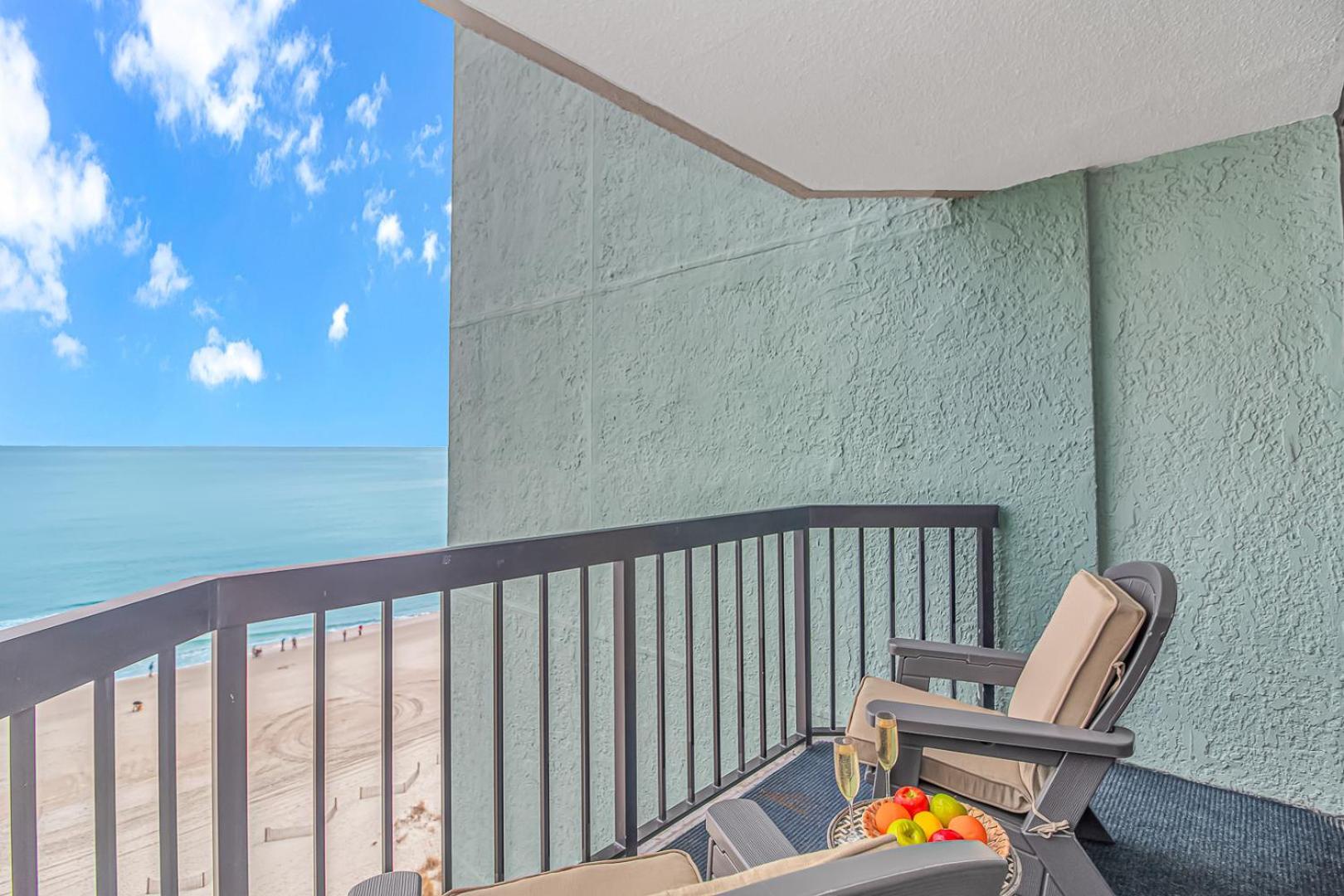 Ocean Front Queen Suite With Panoramic Views! - Compass Cove Unit 964 Мертл-Біч Екстер'єр фото