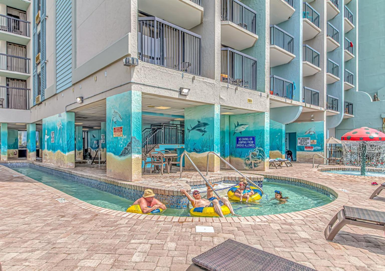 Ocean Front Queen Suite With Panoramic Views! - Compass Cove Unit 964 Мертл-Біч Екстер'єр фото