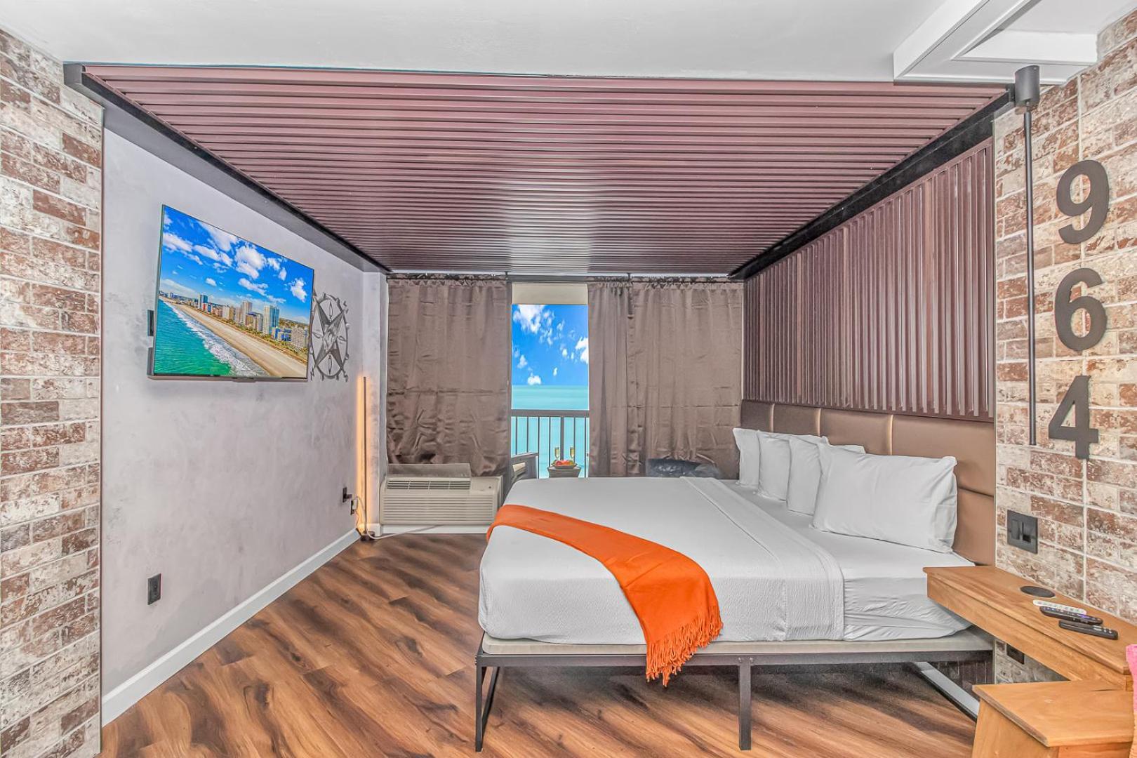 Ocean Front Queen Suite With Panoramic Views! - Compass Cove Unit 964 Мертл-Біч Екстер'єр фото