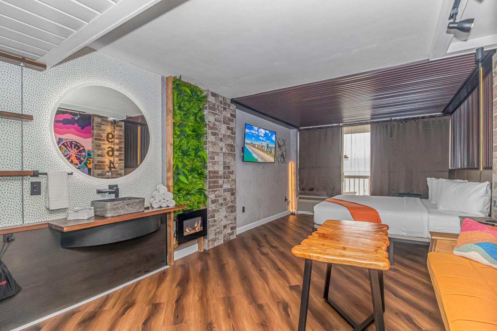 Ocean Front Queen Suite With Panoramic Views! - Compass Cove Unit 964 Мертл-Біч Екстер'єр фото